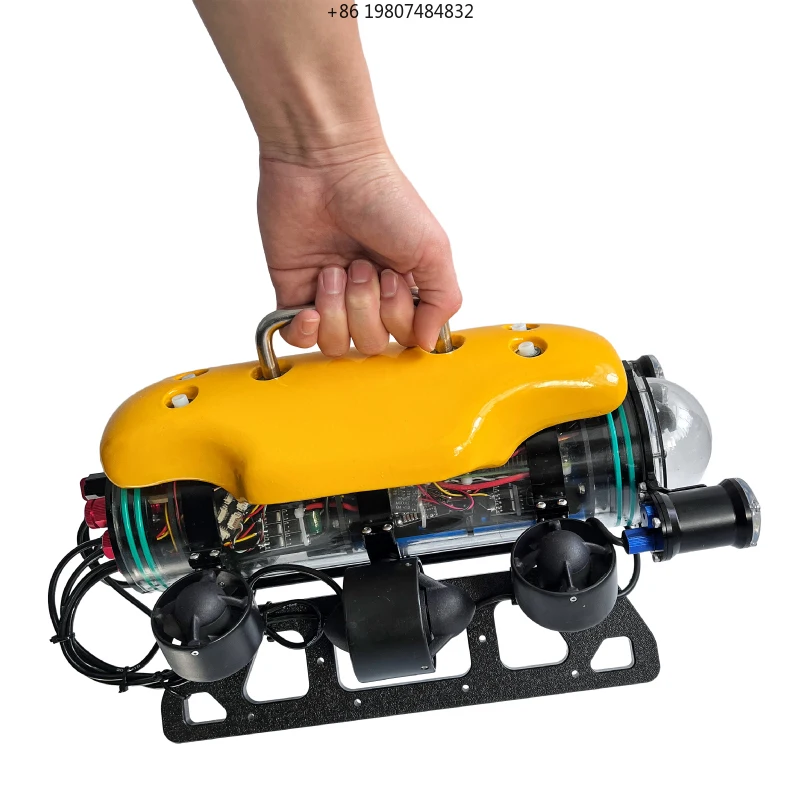 Mechanical Arm 1080p FHD Thruster Underwater Robot ROV Remote Control  300m Depth Equipped Single-function