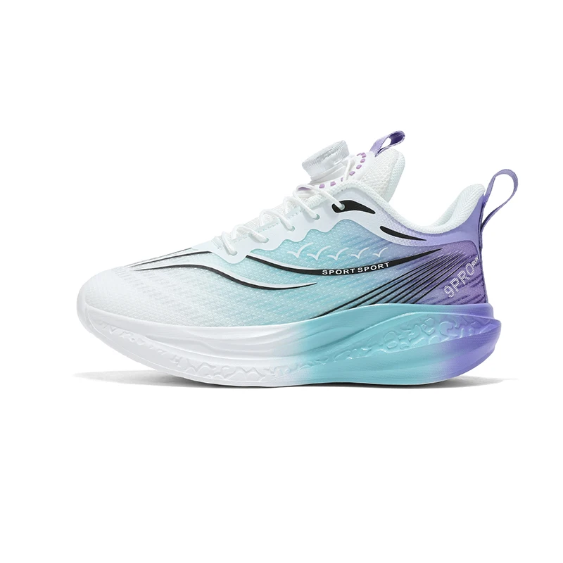 

Rotating lock breathable mesh sport shoes lightweight athletic footwear for young teens