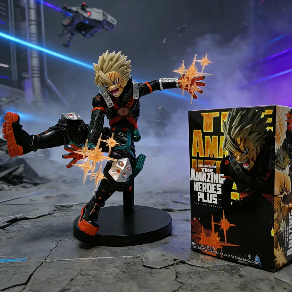 

My Hero Academia Todoroki Shoto Izuku Midoriya Deku Bakugou Katsuki final version PVC Action Figure No Hero Collectible Model