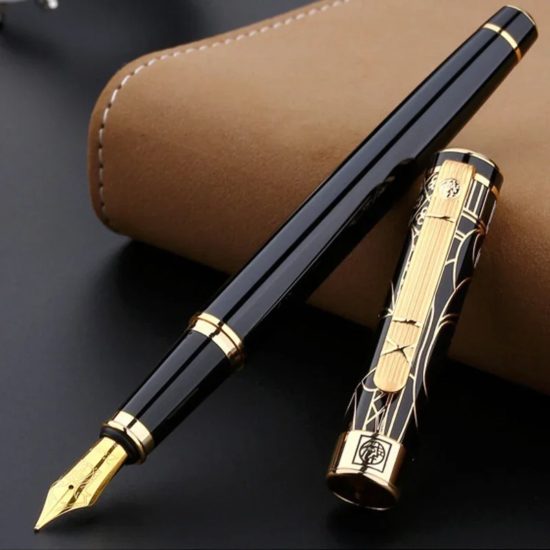 Picasso 902 Metal Fountain Pen with 0.5mm Nib Office Supplies School Supplies Ink Pens for Writing for Gift