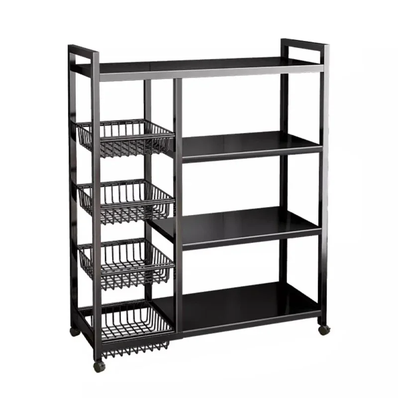 

Kitchen rack floor-to-ceiling multi-layer vegetable storage
