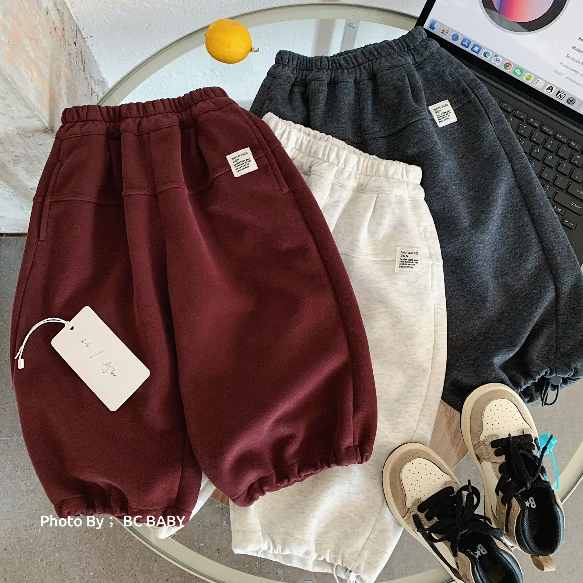 Boys' Pants 2026 Spring and Autumn New Korean Version Children's Loose and Casual Ankle Binding Boys' Pants