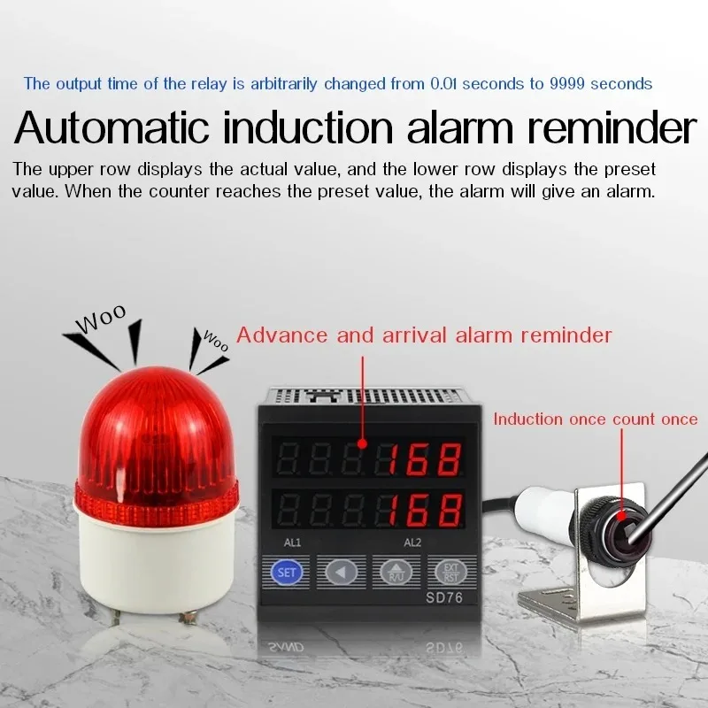 Digital Electronic Rotary Counter Auto Induction for Punch Press Industrial Counter