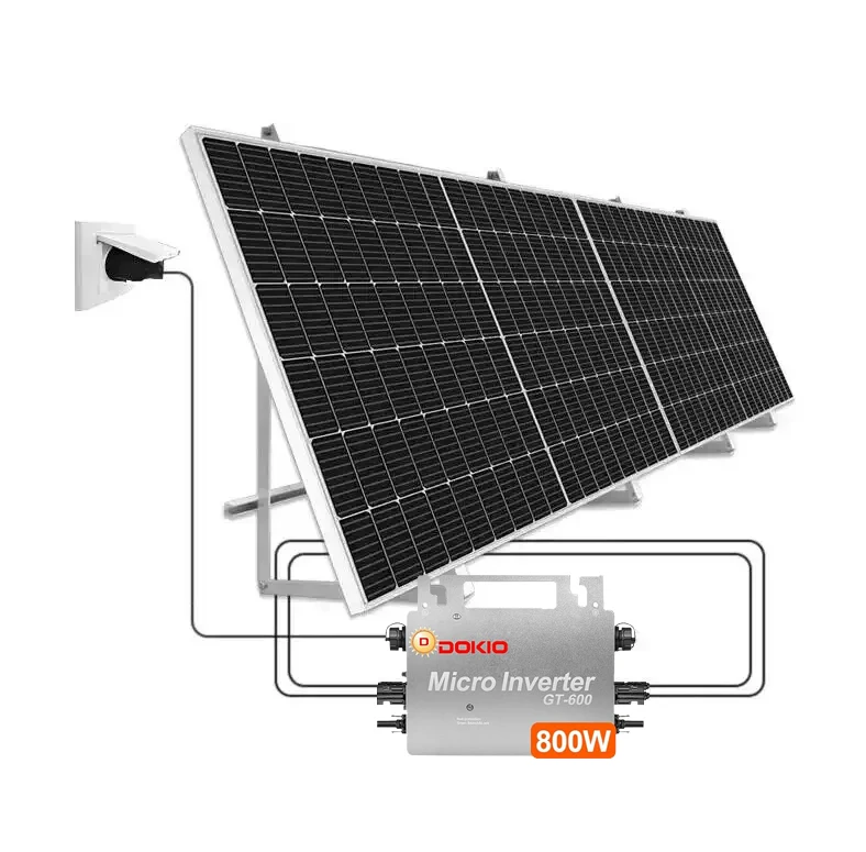 Plug and Play 400W On-Grid Balcony Solar System Monocrystalline Half Cell PV Panel Home Balcony Power Generation Kit