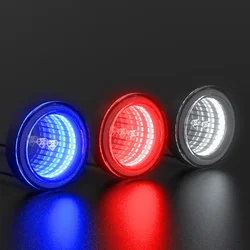 범용 방수 DC 12V 모터 LED 장식 스트립 조명, 자동차 오토바이 아름다운 장식 소프트 조명, 2 개