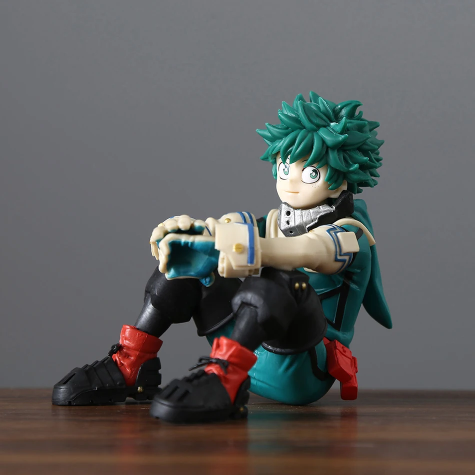 12cm My Hero Academia Anime Figure Midoriya Izuku Todoroki Shouto Bakugou Katsuki Action Figures Anime Character Model Gift