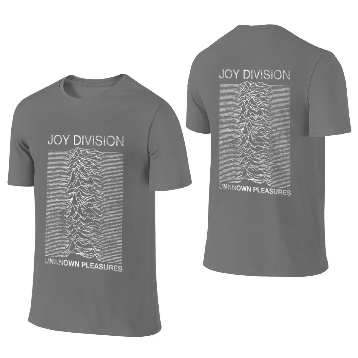 Joy Division Band Soft And Glutinous Reversible T-shirt Business Casual Lazy Feeling Cotton Tee