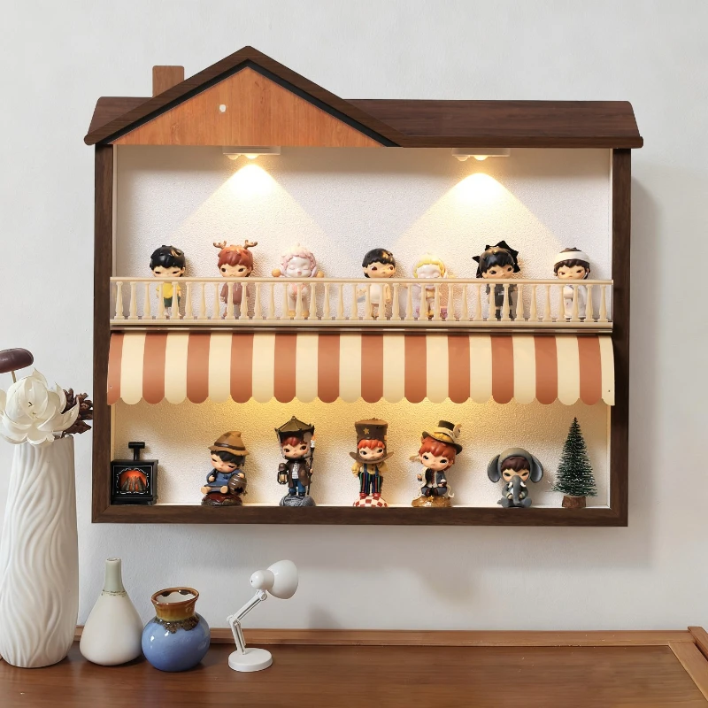 Applicable figure storage meter box decorative painting distribution box blocking push-pull hanging painting