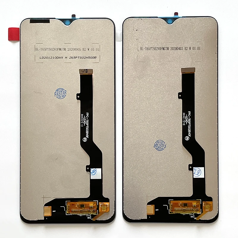 6.49'' Original For ZTE Blade VSmart V2050 2050RU LCD Display Screen Touch Screen Digitizer For ZTE Blade 20 Smart V1050 Display