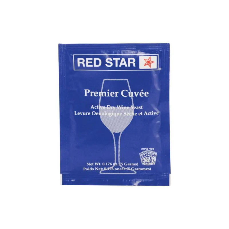 5 قطع من أكياس الألومنيوم تستخدم لتعبئة ريد ستار بريميير كوفي الخميرة والشاي وحقيبة التغذية