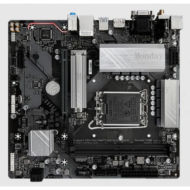 

W FOR GIGABYTE B760M GAMING WIFI LGA1700 Intel B760 Micro ATX DDR5 Motherboard