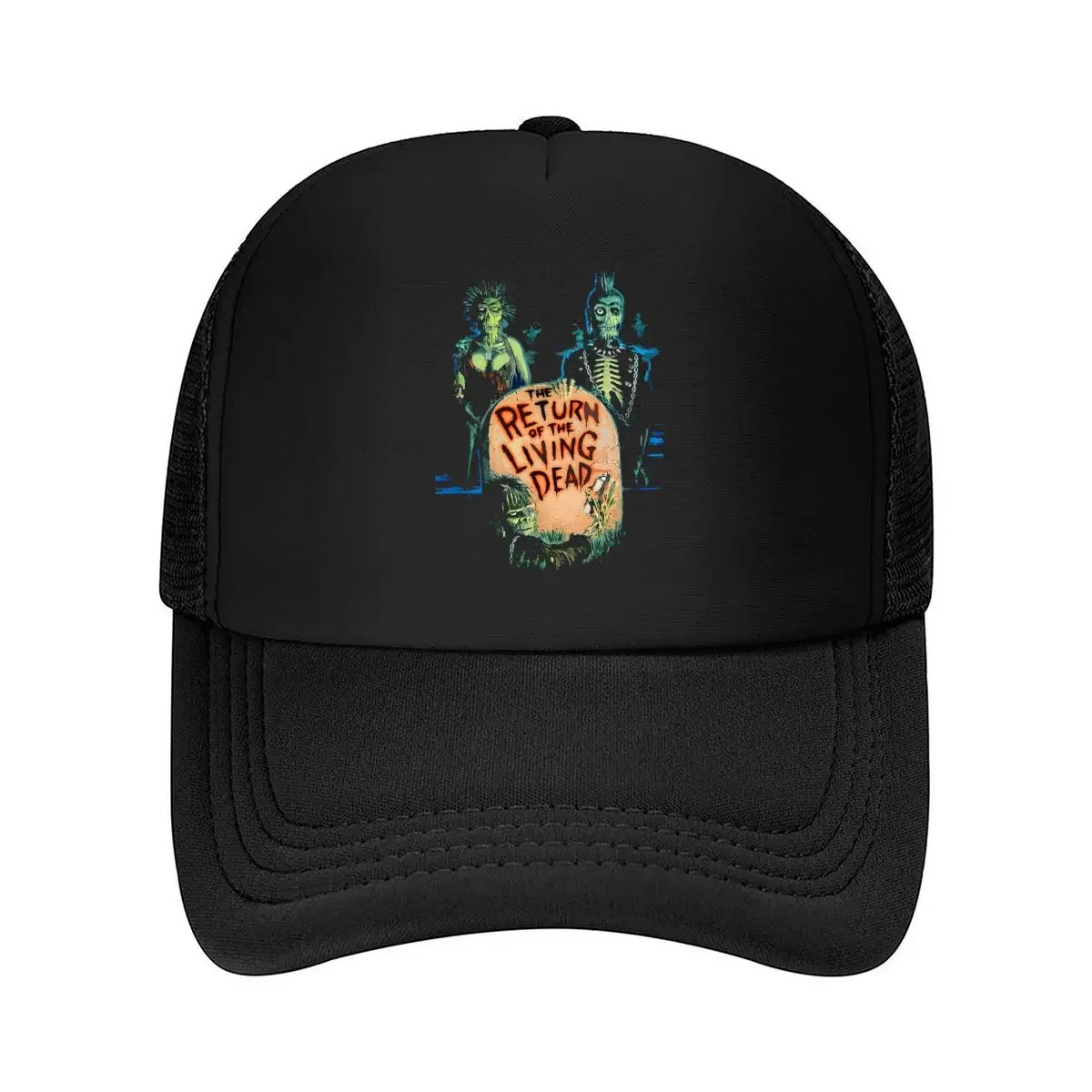 

Living Dead Return Horror - Inspired, Movie Tribute Design Mesh Baseball Cap