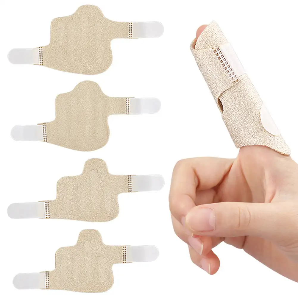 Adjustable Splint Corrector Finger Correction Brace Finger Splint Protector Finger Fix Strap Breathable Finger Joint Support