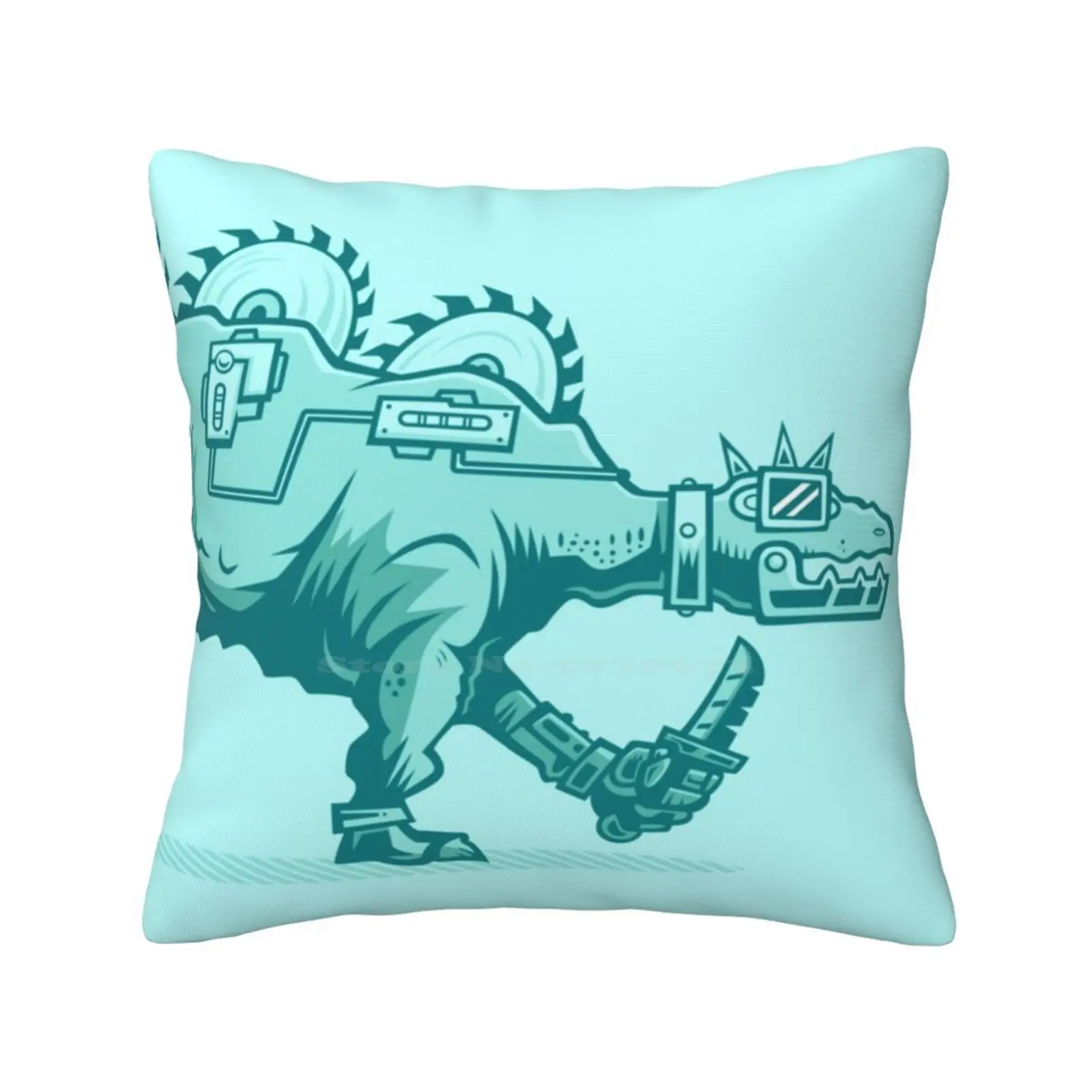 Buzzsaw Stegosaurus Bedroom Office Hug Pillowcase Stegosaurus Buzzsaw Dinosaurs Prehistoric Strange Things Art Funny Weird