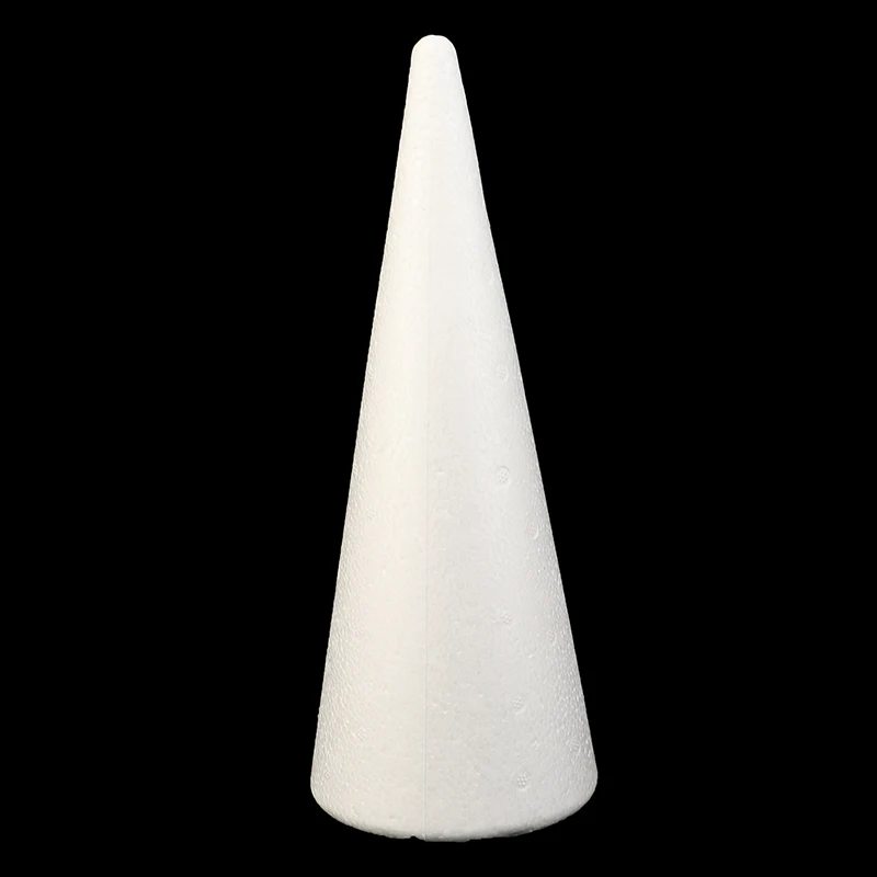 Polystyrene Cone Flat Foam Cone For Handmade Craft DIY Accessory Party Celebration Festival Home Decoration