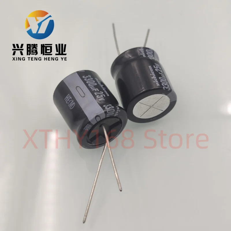 5pcs-10pcs 3300uF 25V NICHICON RZ 18x20mm 25V 3300uF high-frequency low resistance electrolytic capacitor New Original