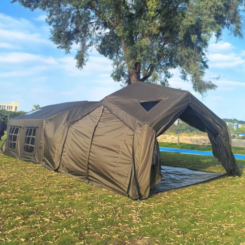 

Customized Folding Travel Camping Tent Oxford Outdoor Hiking Inflatable Tent 4 Season Room Camping Tent for Camping 2 Bedroom