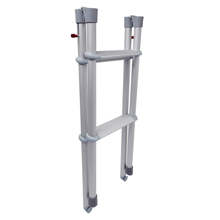 High performance Aluminum Alloy RV Folding Ladder 4 Steps Caravan Folding Ladder for Motorhome Trailer Camper Van