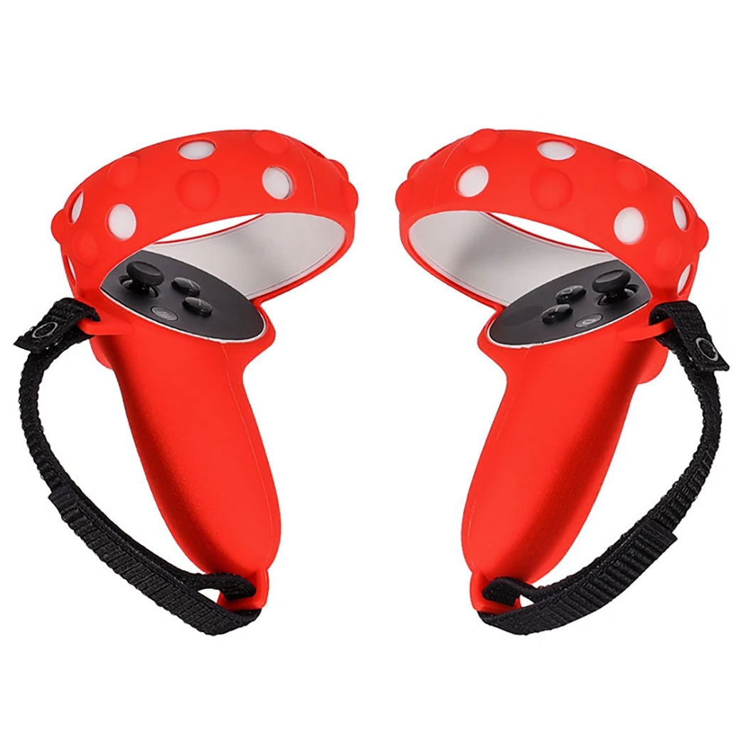 Casing pelindung baru untuk ocular Quest 2 VR, penutup pelindung penuh silikon pegangan genggam pengendali sentuh