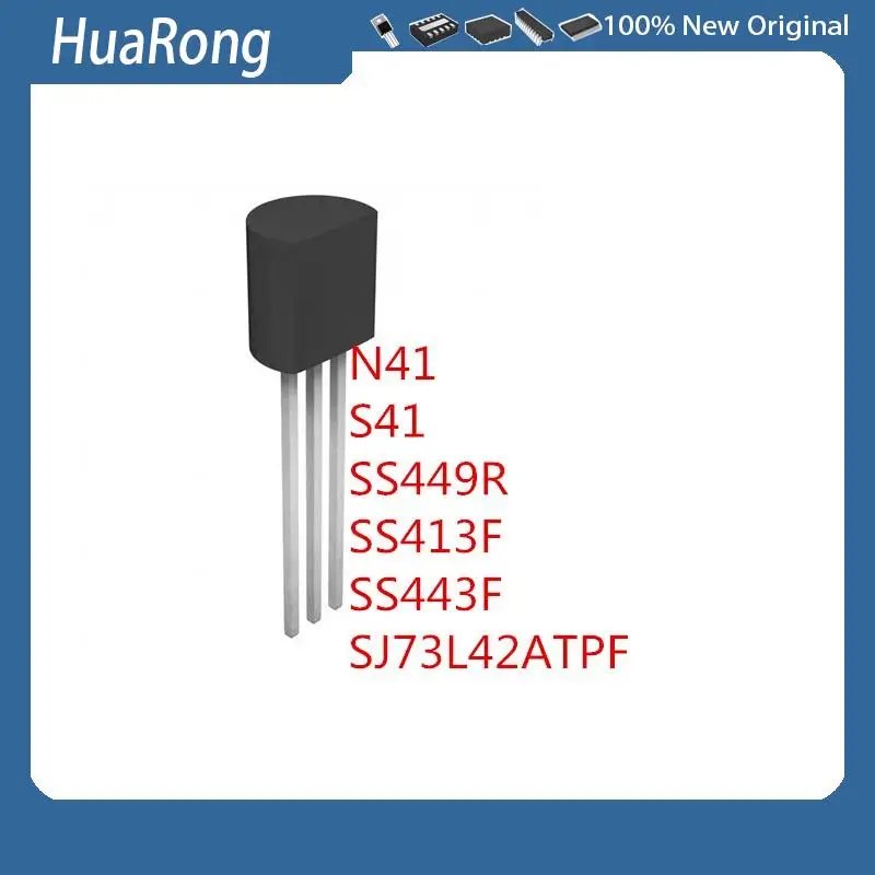 20PCS/LOT      N41     S41     SS449R      49R      13F    SS413F    413F      SS443F       443F     43F SJ73L42ATPF       TO-92