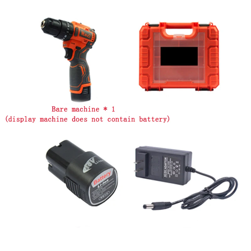 Brushless Lithium Electric Drill, Mini Electric Drill, Impact Drill, High-power Electric Drill, Rechargeable Screwdriver