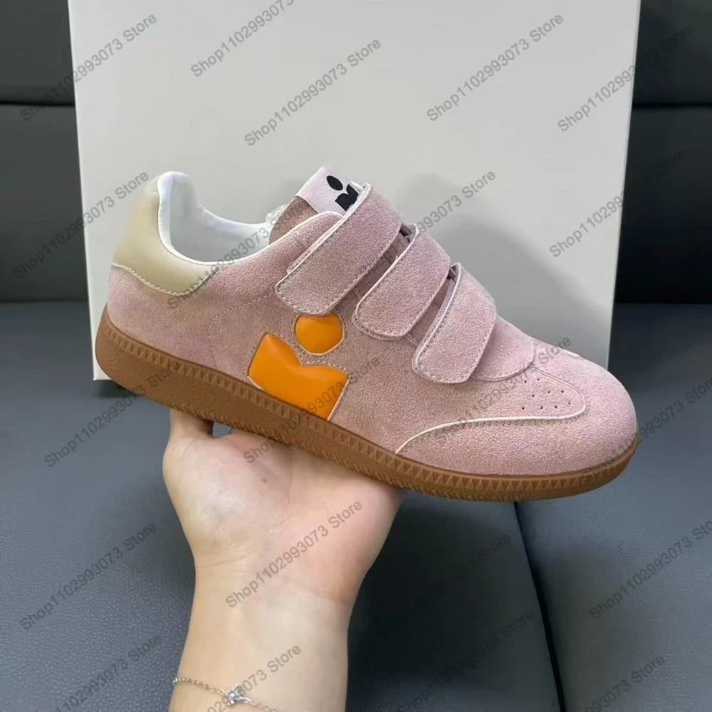Nieuwe unisex lage sneakers van suède leer, sportskateschoenen voor heren en dames, lente zomer mode casual sneakers