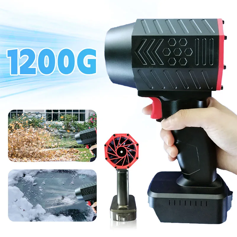 Handheld Ducted Turbofan 64mm Brushless Motor Jet Fan Car Washer High Power Dust Blower Keyboard Cleaning Tools