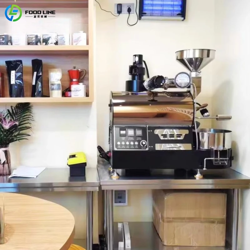 Customized 1kg 2kg 3kg Smart Touch Coffee Roaster Home Coffee Bean Roaster Electric Coffee Roasting Machine for Beans