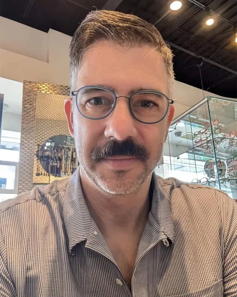 Denmark Vintage Oval Prescription Men Eyeglasses Titanium Ultralight  MAX Glasses With Myopia Progressive Reading Graduate lens