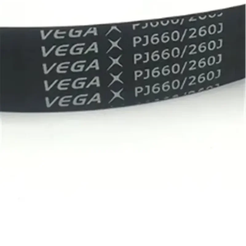 for PJ660 for 260J Motor Drive V Belt 10 Ribs Pulley Replacement High Durability Power Transmission Accessory 2 Pack