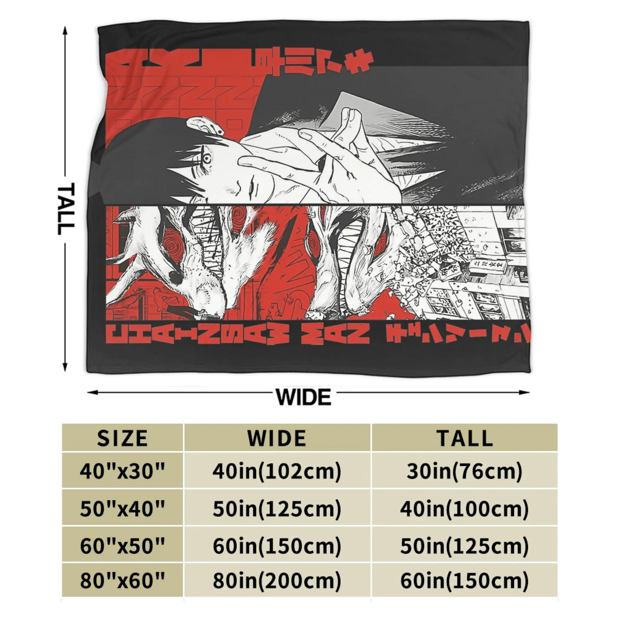 بالمنشار الرئيسي أنيمي دينجي بطانية قطيفة للأطفال الكبار الفانيلا رمي بطانية للخارجية لينة جودة مخصصة المفرش هدية فكرة