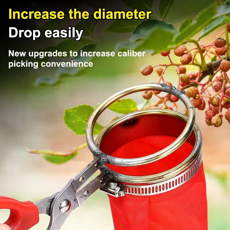 1PC Berry Picker Reusable Pepper Scissors Portable Agricultural Garden Hardware Tools Pear Picker Tool For Garden Farm