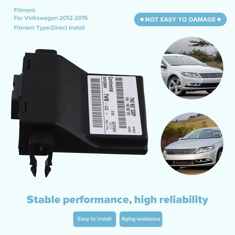 A64P-7N0907530P Canbus Gateway Control Unit Module Interface Module Controller 7N0907530AJ For 2012-2015