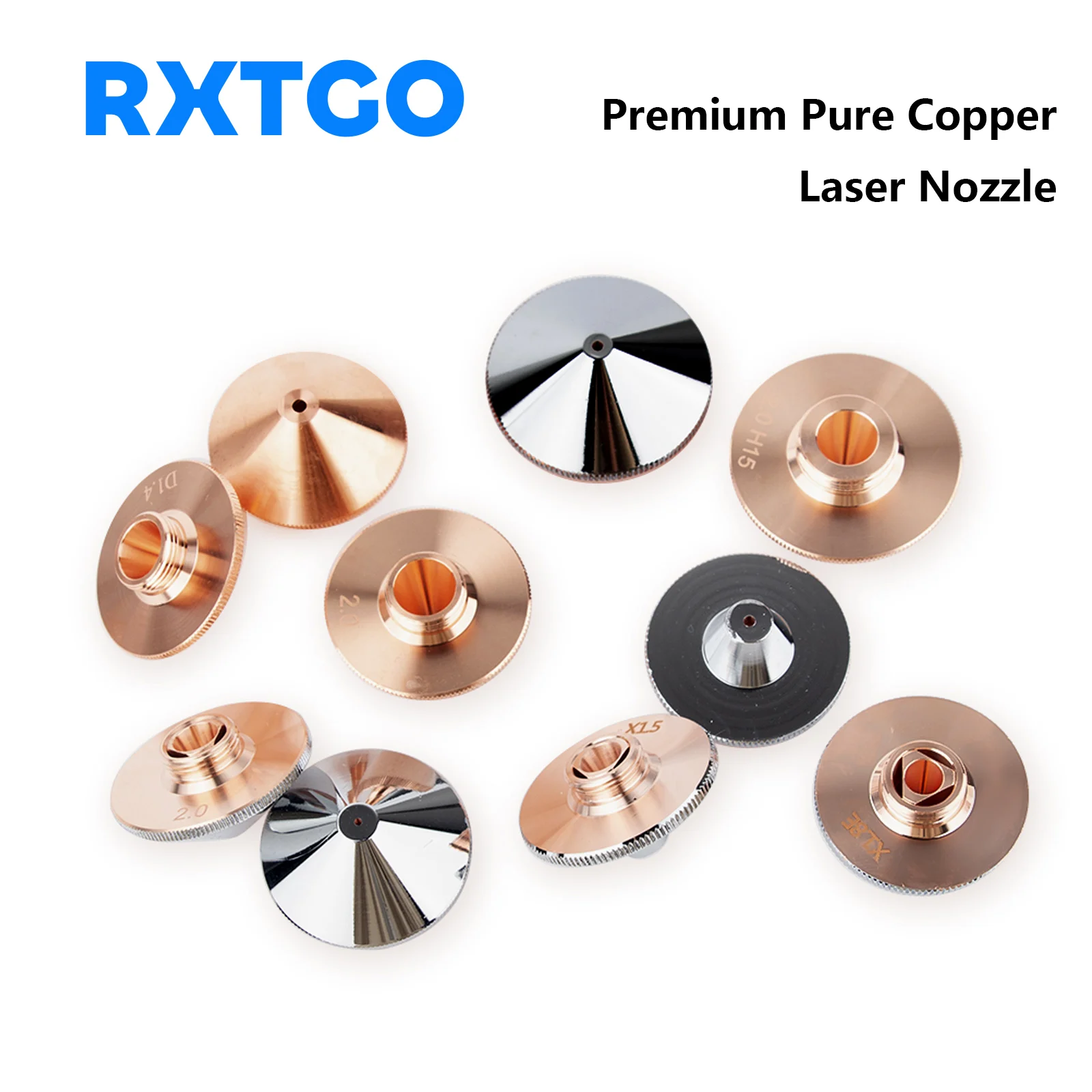 Fiber Laser Nozzles Single Double Dia.28 D32mm Booster for Bodor Raytools Precitec WSX HSG HANS