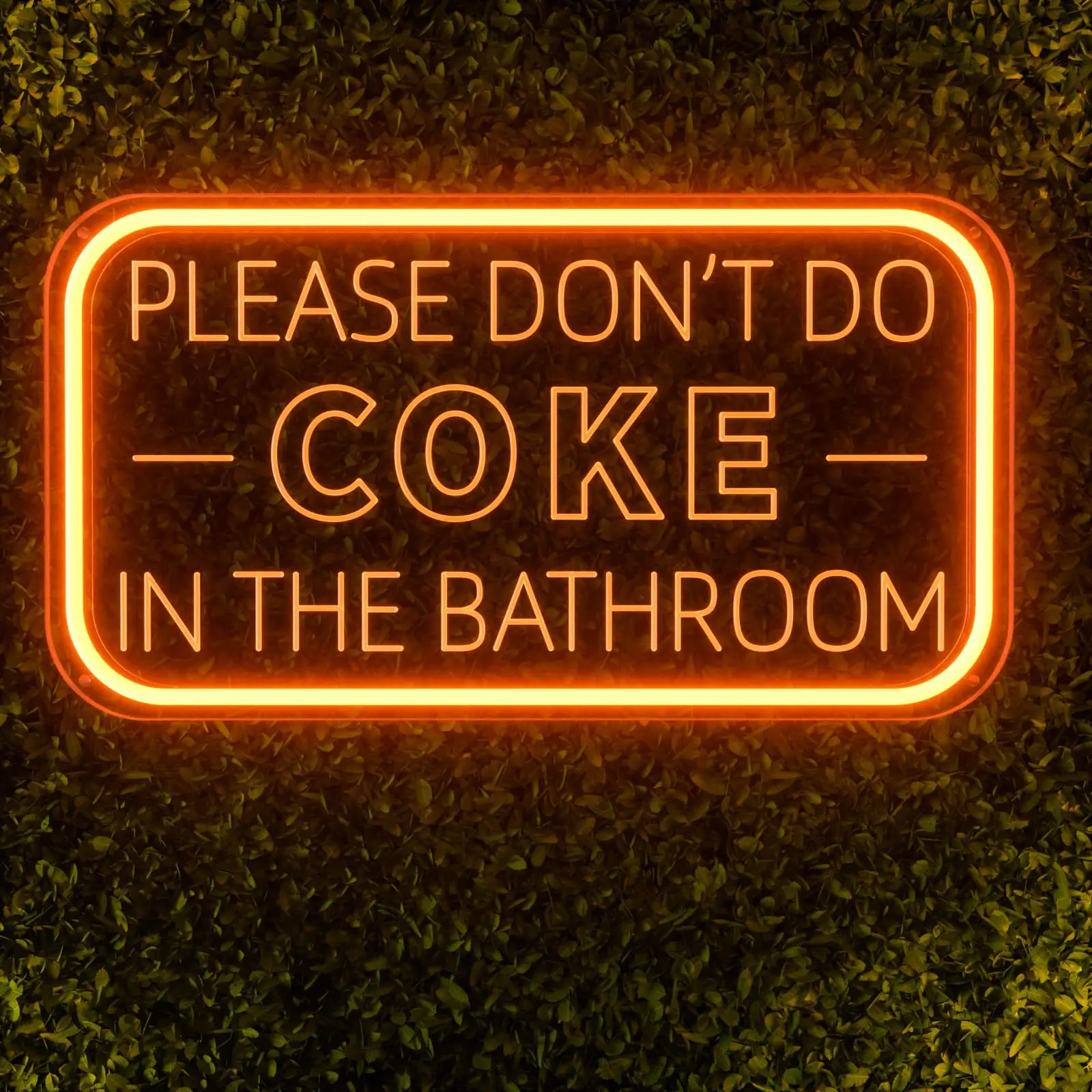 

Пожалуйста, не делайте колы в ванной Неоновая вывеска для декора стен Светящаяся вывеска для декора вечеринки Ванная комната Хэллоуин Забавные неоновые вывески