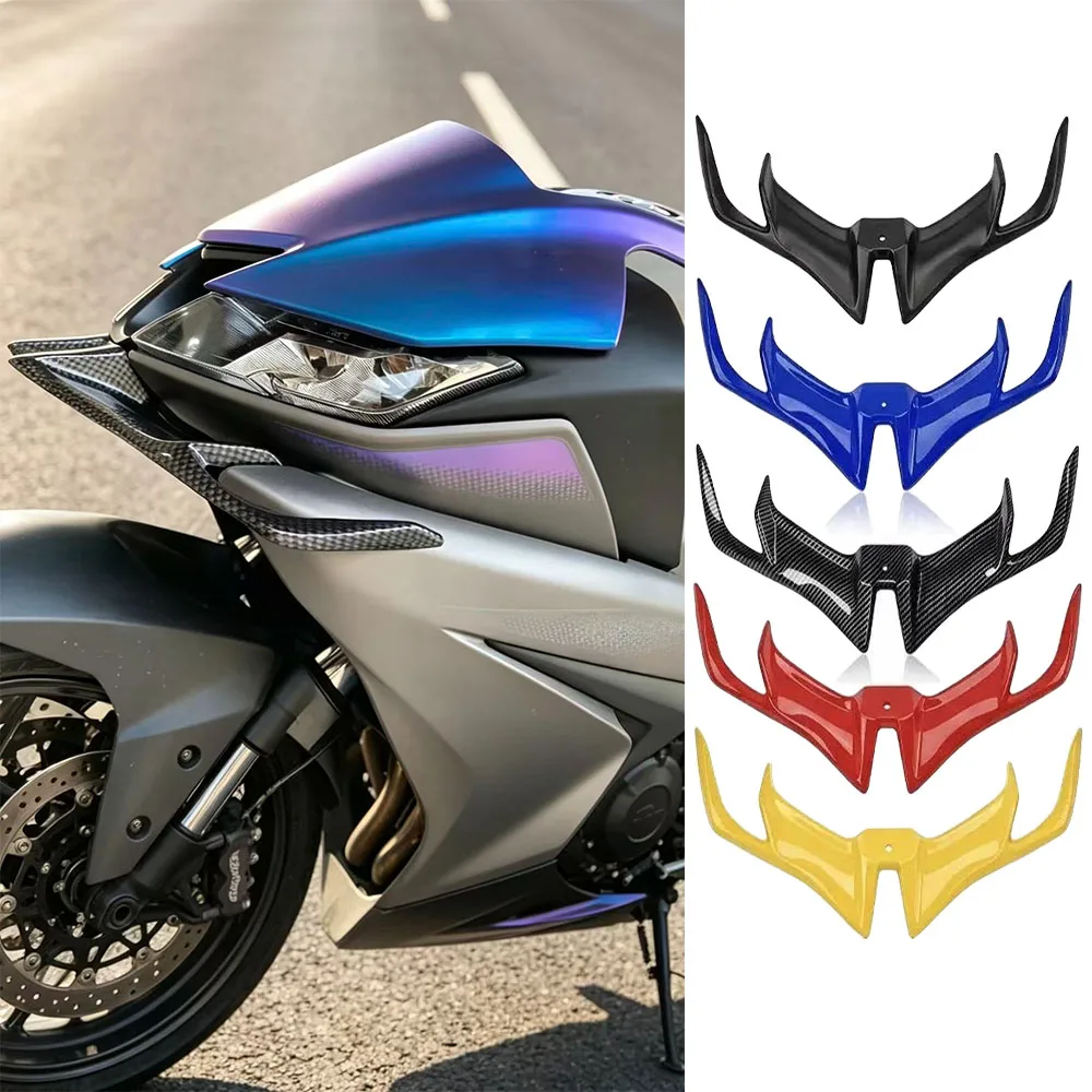 Front Fairing Spoiler Motorcycles Wingtip Spoiler For Suzuki GIXXER SF 250 150 155 RS 200 Yamaha YZF R15 V3.0 2017-2020