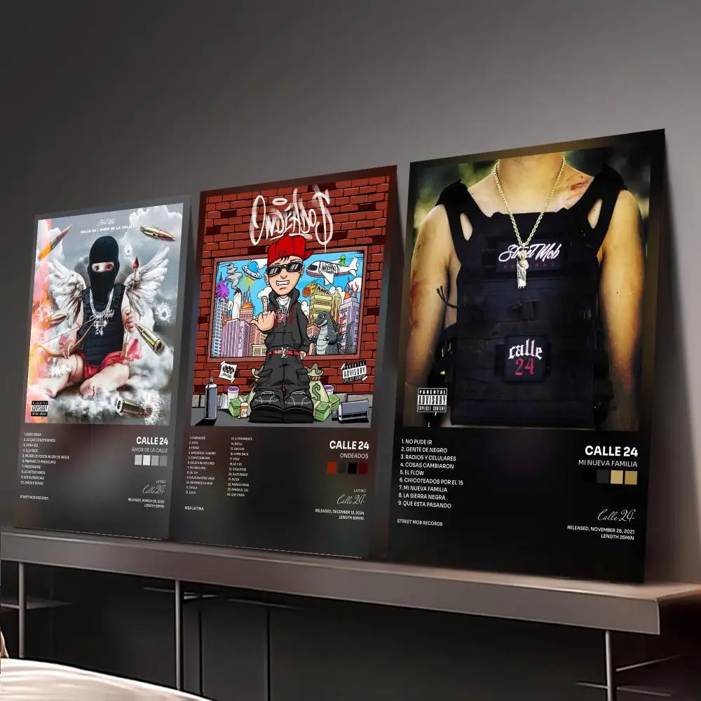 Band C-Calle 24 Poster Home Wall Decoration Artwork for Bedroom Office Living Room Interior Display
