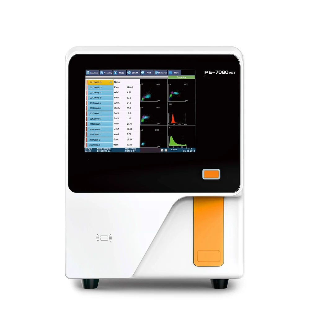 5 Categories Fully Automatic Blood Analyzer Animal Blood Cell Analyzer Veterinary Blood Analyzer