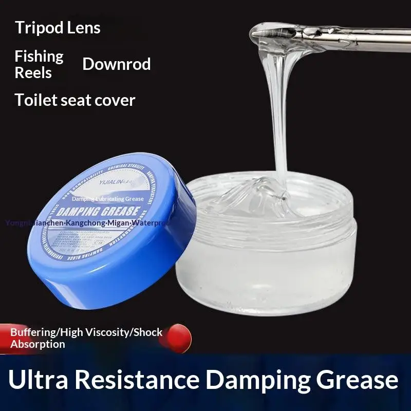 

1/3Pcs Medium/Low Viscosity Mechanical Buffer Grease Damping Grease Anti-rust Polishing Abrasive Lubricating Grease For Rubber