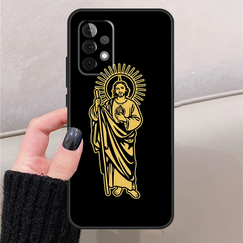 San Judas Tadeo Per Samsung Galaxy A55 A35 A15 A32 A12 A22 A52 A06 A54 A34 A14 A56 A36 A26 A16 A13 A53 Caso