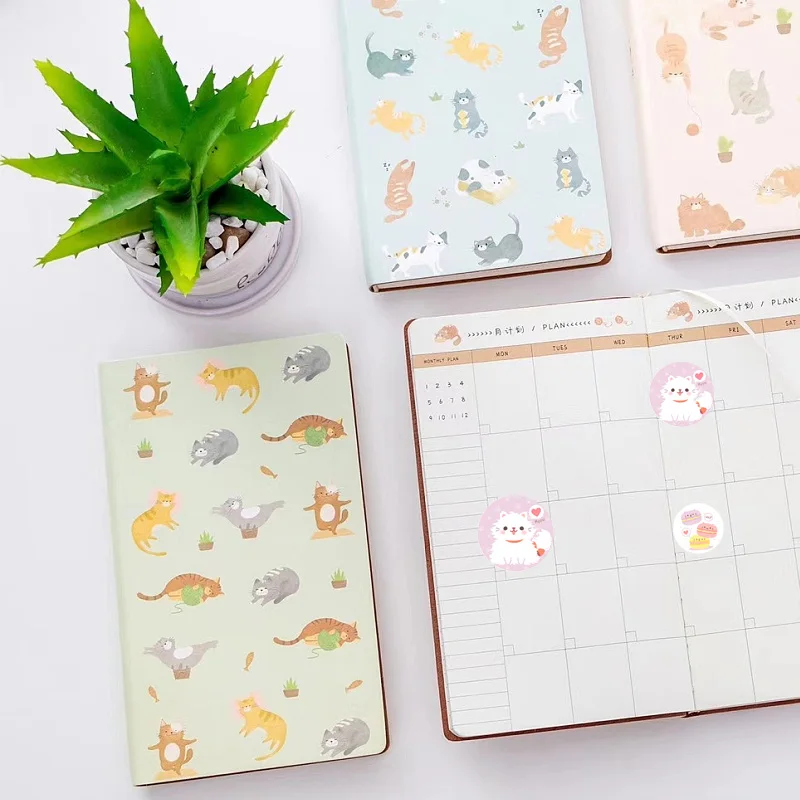 카와이 동물 스티커 베이킹 포장용 선물 장식 라벨, 봉투 씰링 키즈 보상 스티커, 500 개