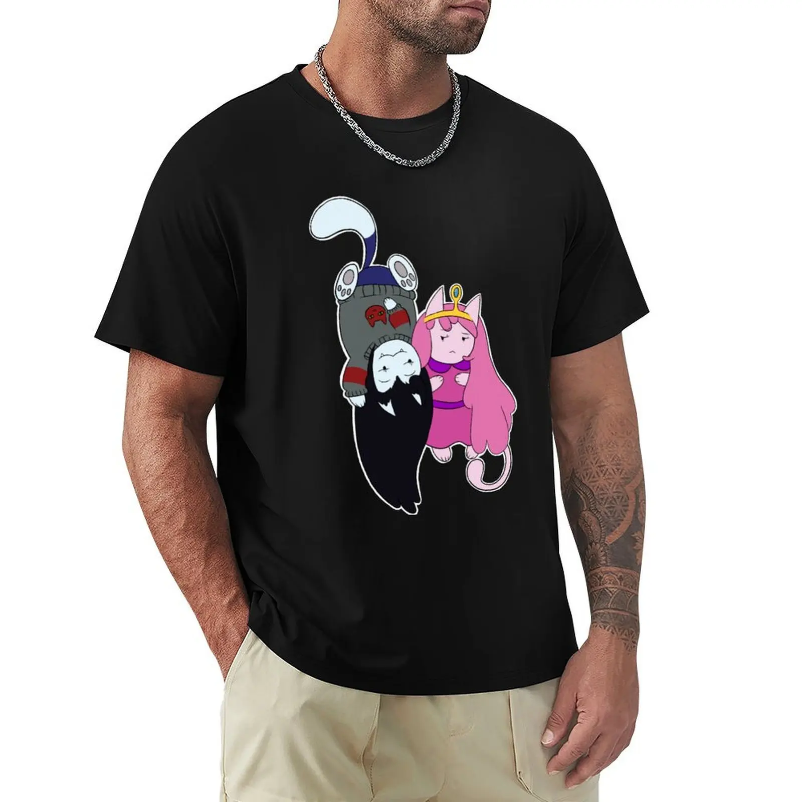 Bubbline Cats T-Shirt Casual All Match Short Sleeve T-Shirt