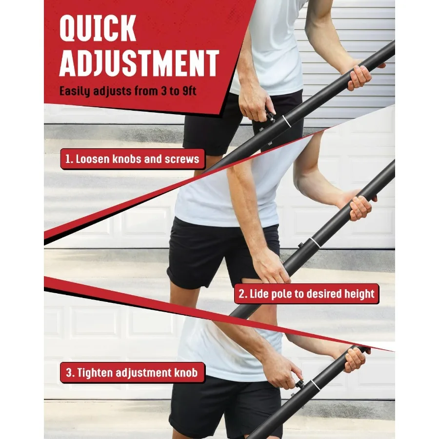 Баскетбольное кольцо с 32-дюймовым щитом, 39 футов, регулируемая высота, открытый бассейн, баскетбольные ворота, портативная баскетбольная площадка для дома