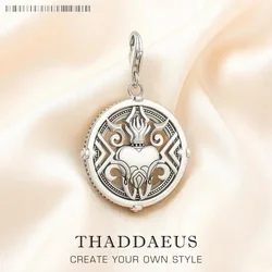 Charm Pendant Heart With Flames,Europe Accessories Romantic Jewelry For Women Gift 925 Sterling Silver