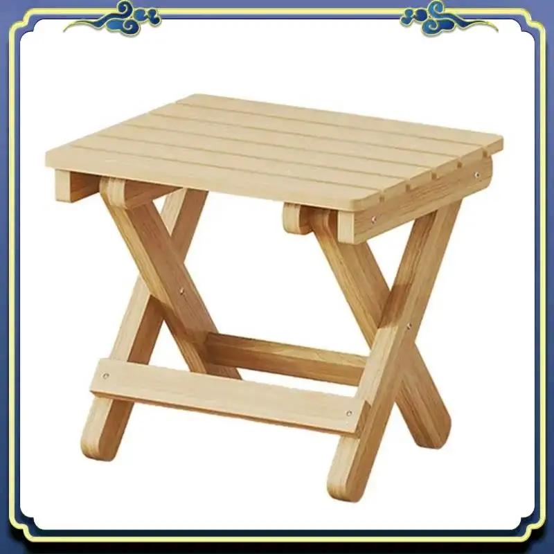 a56p-小型折りたたみスツール-ポータブル木製スツール-椅子-軽量-折りたたみ式ステップスツール-折りたたみ式フットレスト-アウトドア用