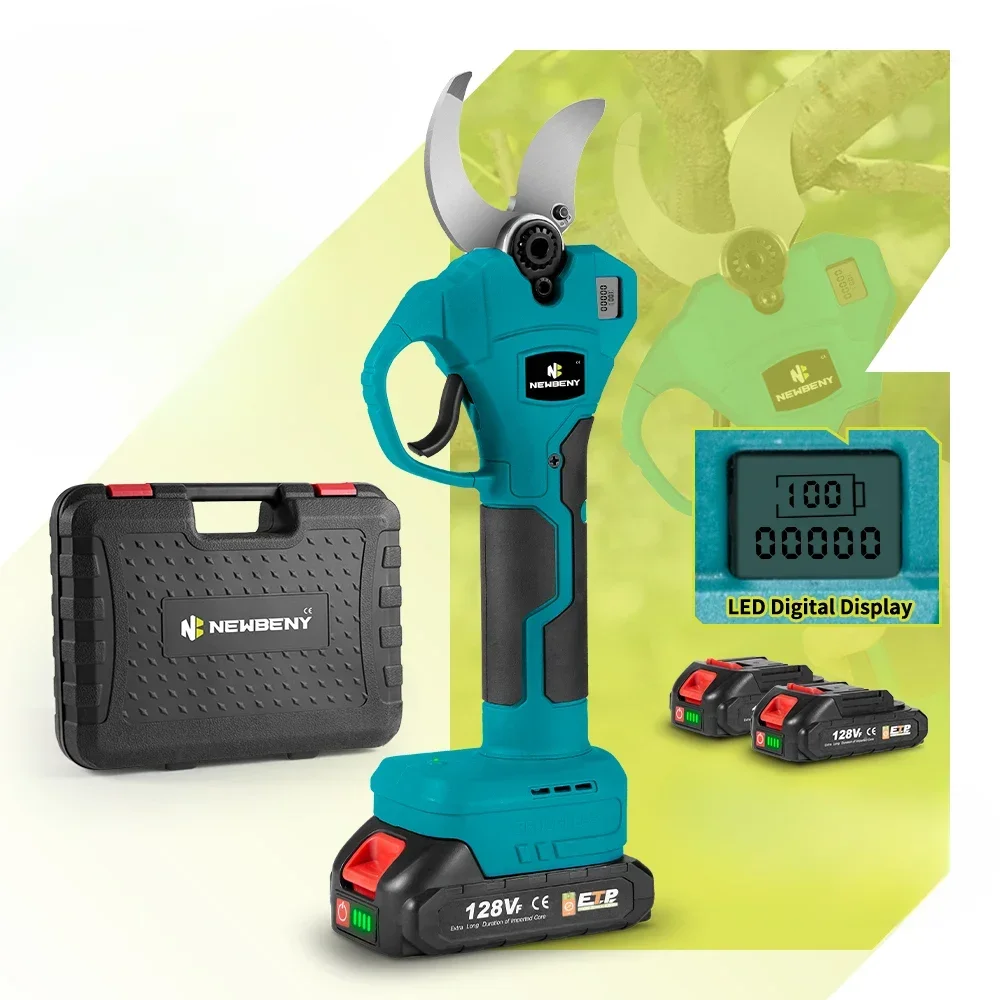 

y For 45mm Brushless Electric Pruning Shears 2 Gears Cordless Fruit Tree Branches Garden Beautify Tools For Makita 18V Battery