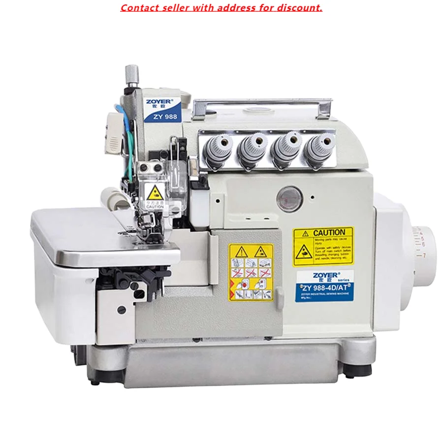 

ZY988-4 Zoyer PEGASUS Series Super High-speed Flat-bed Manul Industrial Overlock Sewing Machine Juki