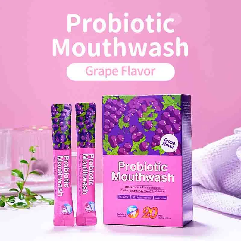 

Portable respiratory freshener probiotic mouthwash to remove bad breath and oral odor, refreshing and long-lasting breath