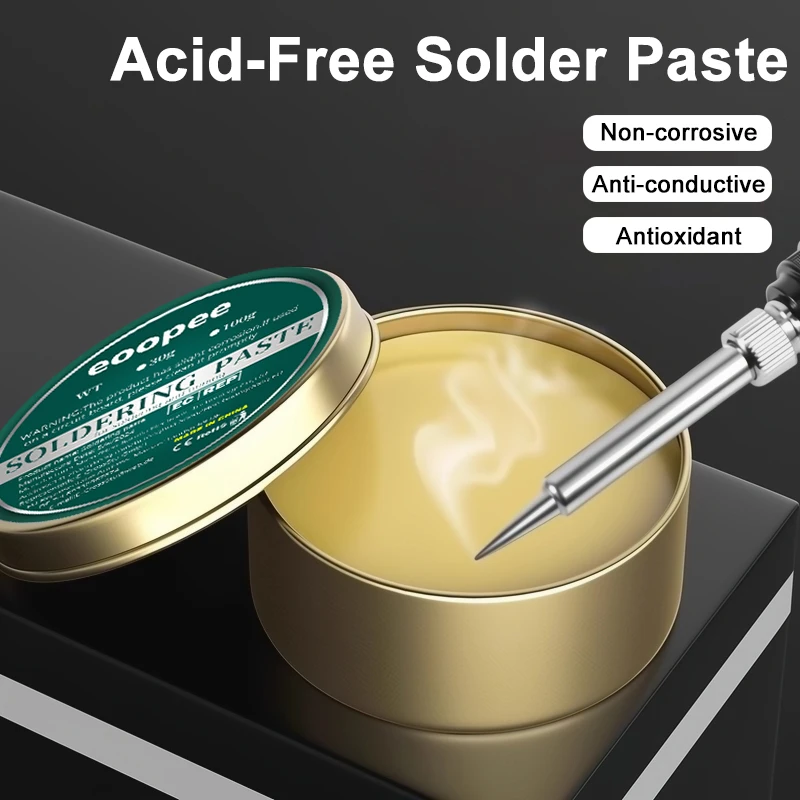 10g-100g Soldering Flux Lead-free Welding Flux Soldering Paste Rosin Electronic Repair Flux Electronics LED Soldering Repair