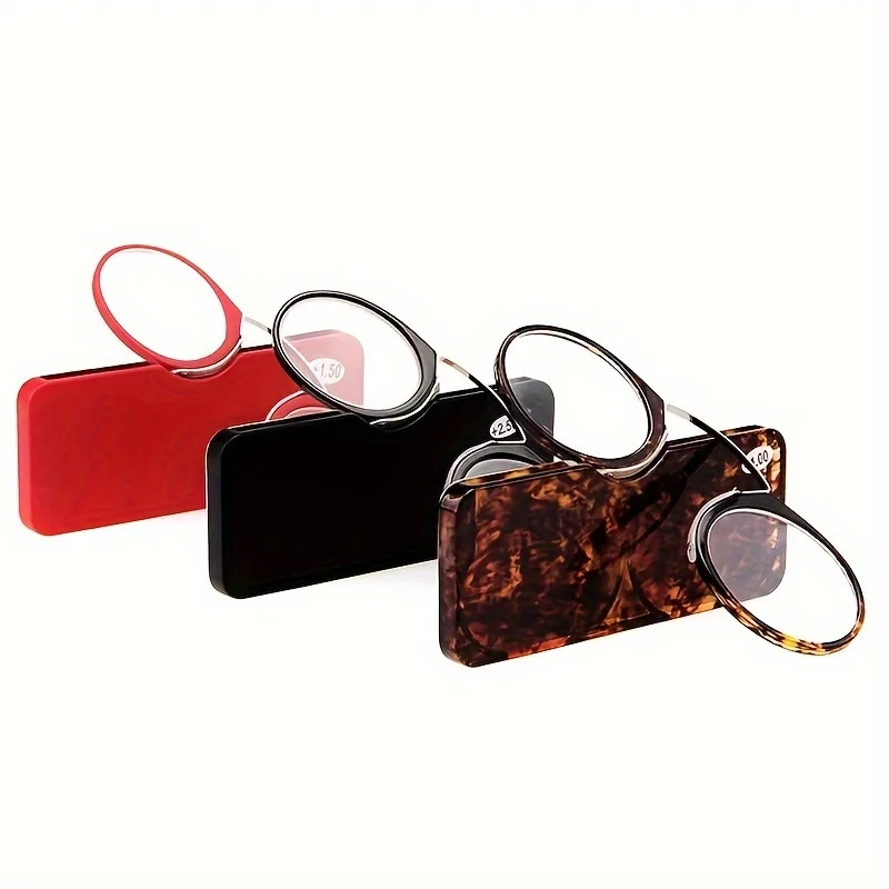 Mini Reading Glasses Men Women Prescription Glasses Without Sideburns